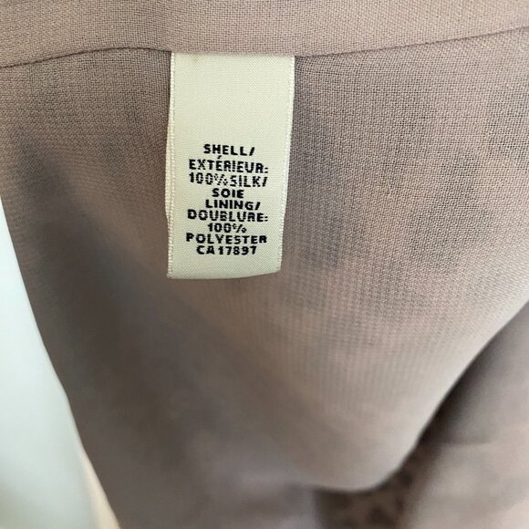 BANANA REPUBLIC 100% Silk Sleeveless Dress – Size 6 - Picture 8 of 8